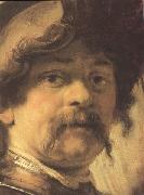 REMBRANDT Harmenszoon van Rijn Details of The Standard-earer (mk33) oil painting reproduction